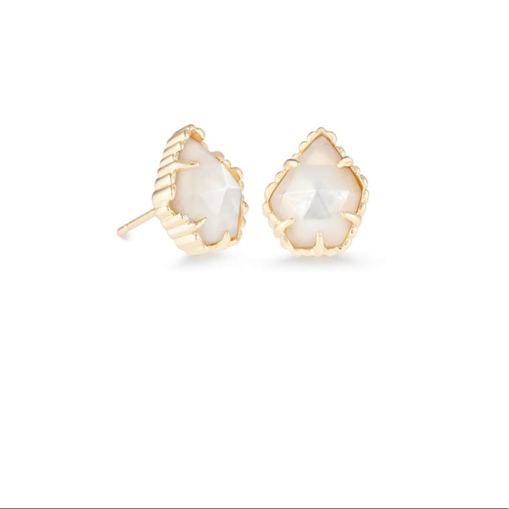 Kendra Scott Tessa Earrings in Ivory Pearl